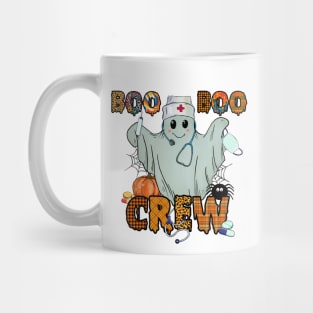 Boo Boo Crew Nurse Ghost Halloween Mug